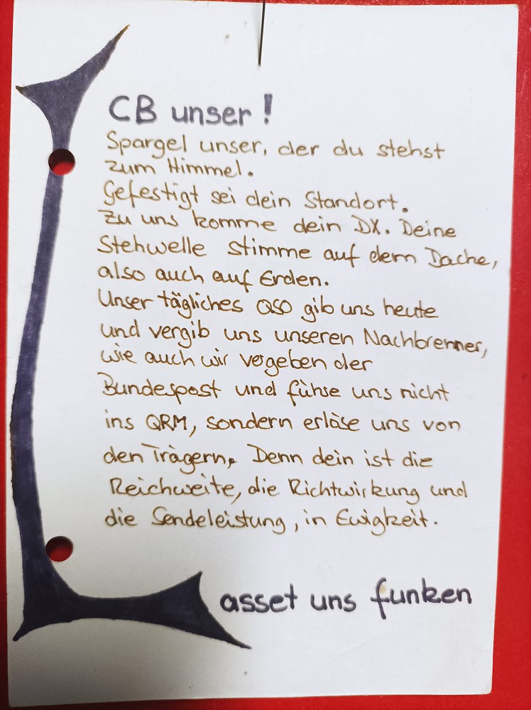CB unser ! (Cargo 01)